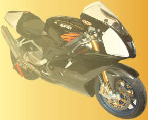 aprilia mille 2004 front view