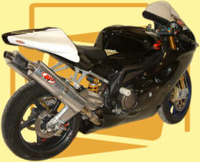 aprilia mille 2004 trackday bodywork
