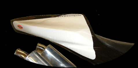 aprilia mille race seat tail
