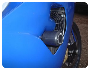 aprilia mille classic crash protector mushrooms