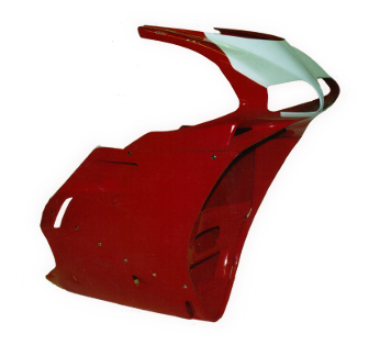 red ducati fairing