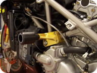 ducati aero bobbins fairing protector
