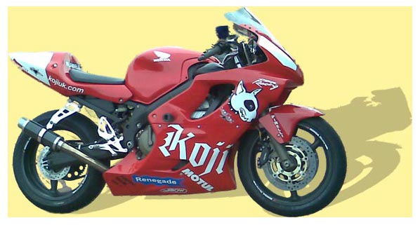 honda fireblade customer bike