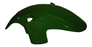 kawasaki zxr750 fender mudguard in green