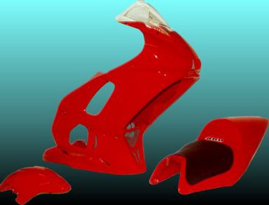 yamaha r6 body kit in red from ard racing