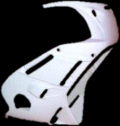 yamaha fzr fazer 600 fairing in white by ard racing