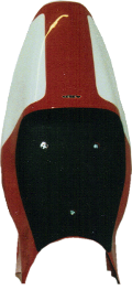 yamaha thundercat seat tail in red by ard racing